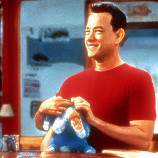 Prompt: tom hanks as jerry maguire