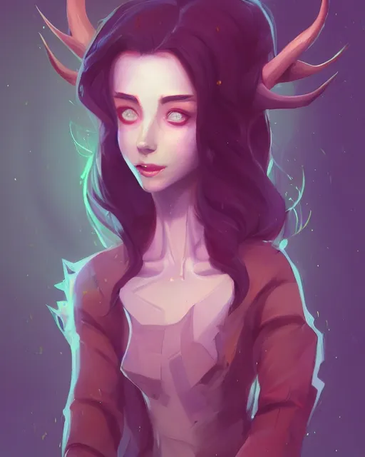 Prompt: a portrait of a beautiful full body Kacey Rohl Wendigo, art by lois van baarle and loish and ross tran and rossdraws and sam yang and samdoesarts and artgerm, digital art, highly detailed, intricate, sharp focus, Trending on Artstation HQ, deviantart, unreal engine 5, 4K UHD image