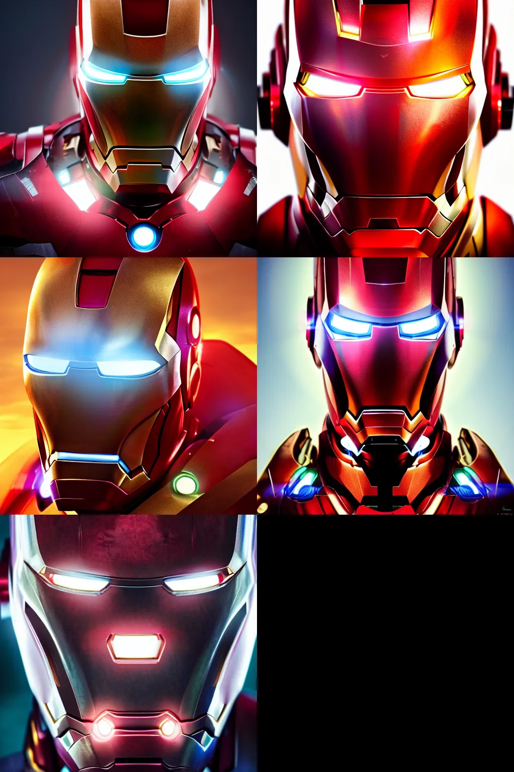 Prompt: portrait art of an evil Ironman 8k ultra realistic , lens flare, atmosphere, glow, detailed,intricate, full of colour, cinematic lighting, trending on artstation, 4k, hyperrealistic, focused, extreme details,unreal engine 5, cinematic, masterpiece