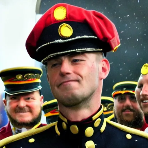 Image similar to captain belgium