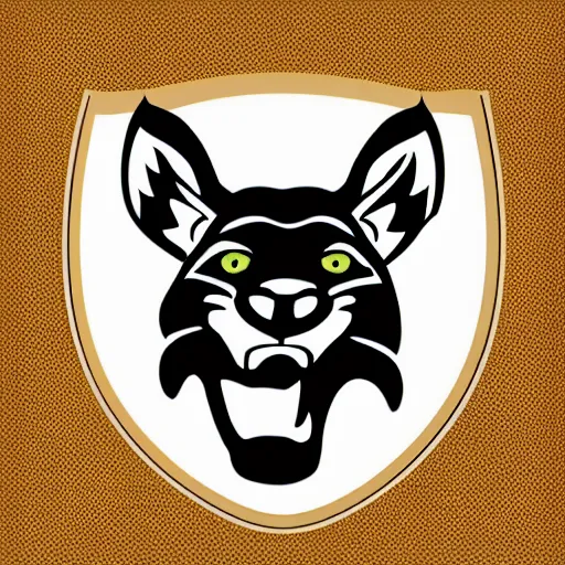 Image similar to sports logo detailed vector cougar