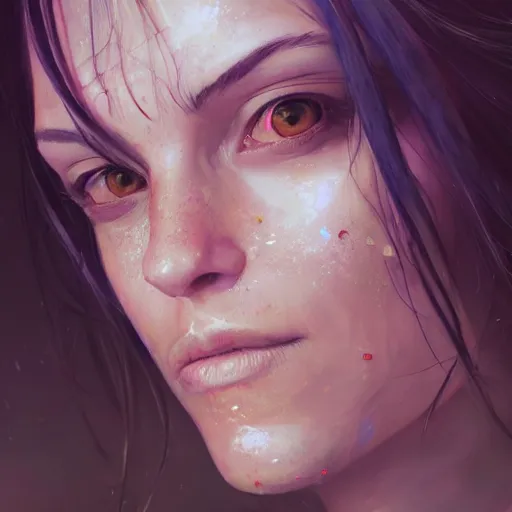 Image similar to highly detailed portrait, eldritch woman, in gta v, stephen bliss, unreal engine, fantasy art by greg rutkowski, loish, rhads, ferdinand knab, makoto shinkai and lois van baarle, ilya kuvshinov, rossdraws, tom bagshaw, global illumination, radiant light, detailed and intricate environment