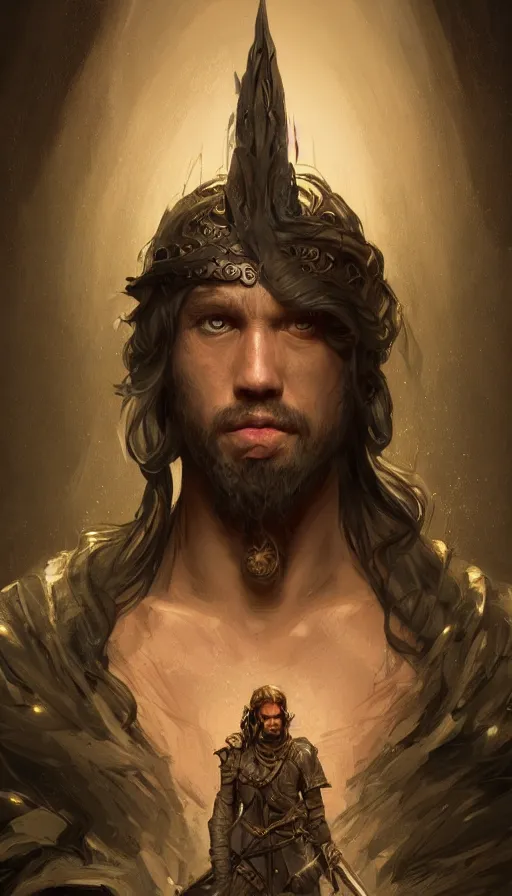 Prompt: hate, rough and ugly male, fame of thrones, lord of daggers, neon, fibonacci, sweat drops, insane, intricate, highly detailed, digital painting, artstation, concept art, smooth, sharp focus, illustration, Unreal Engine 5, 8K, art by artgerm and greg rutkowski and alphonse mucha