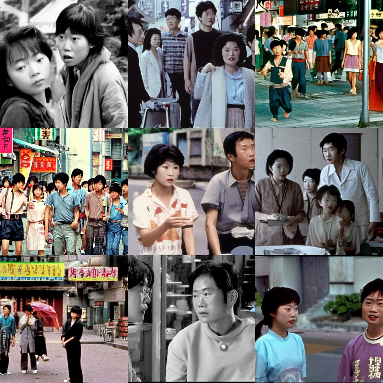 Prompt: a film still from taipei story ( 1 9 8 5 )