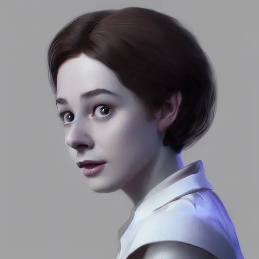 Prompt: portrait of young hepburn, 8 k uhd, unreal engine, octane render in the artstyle of finnian macmanus, john park and greg rutkowski