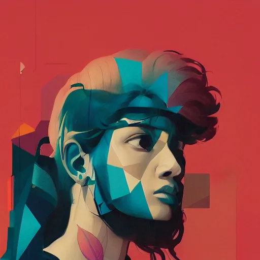 Image similar to Supreme profile picture by Sachin Teng, asymmetrical, Organic Painting , Matte Painting, geometric shapes, hard edges, graffiti, street art:2 by Sachin Teng:4