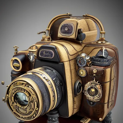 Image similar to steampunk airship, Canon DSLR 35mm 8k product photo