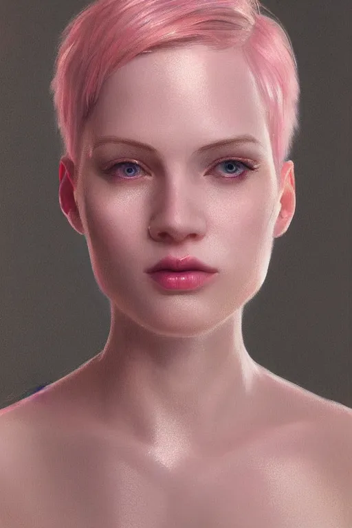 Portrait Of A Beautiful Pale Skin Nordic Female With Stable Diffusion Openart