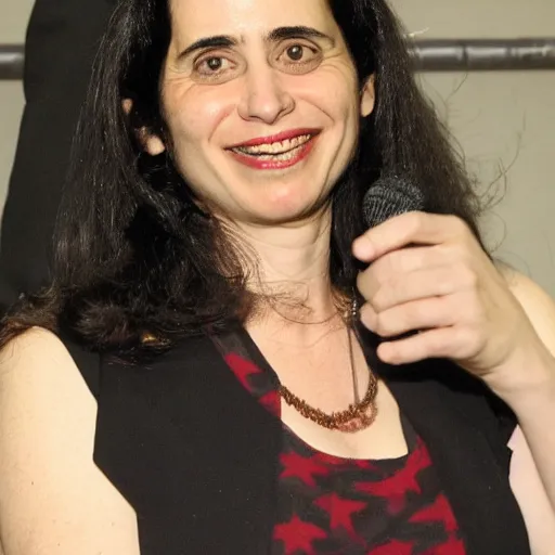 Image similar to ayelet shaked as poppunk