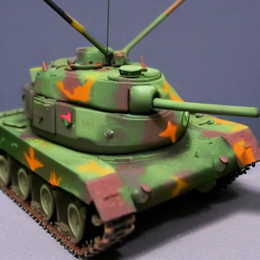 Image similar to M3 Lee tank with RGB LED lights