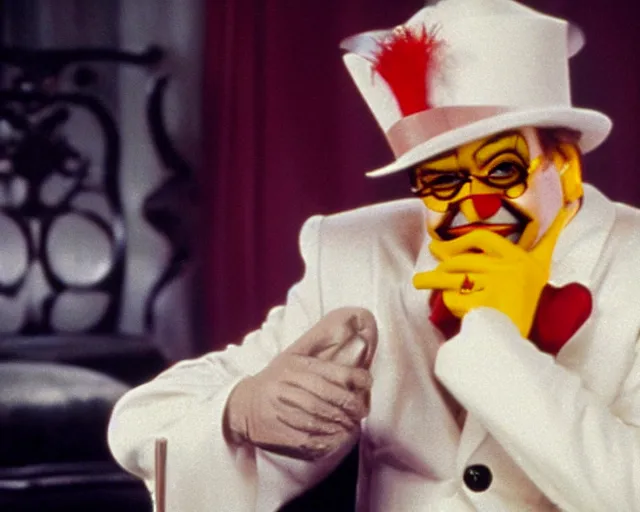 Prompt: ronald macdonald as scarface