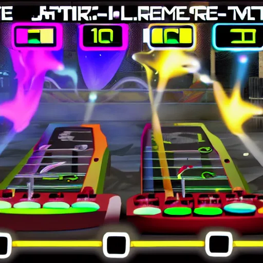 Image similar to Clone Hero, JRockJam, Acai video, Guitar hero inspired game, Rhythm game with 5 keys