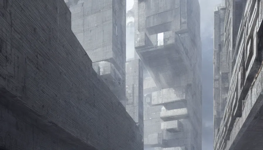 Image similar to big height brutalist imperial military base, drawing architecture, ultra very long shot, top angle, imperial architecture in rogue one, pritzker architecture prize, brutalism architecture, jan urschel, greig fraser