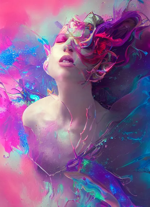 art by alberto seveso, iridescent beautiful magical | Stable Diffusion ...