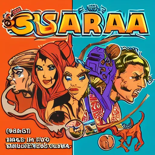 Image similar to Sahara comics logo