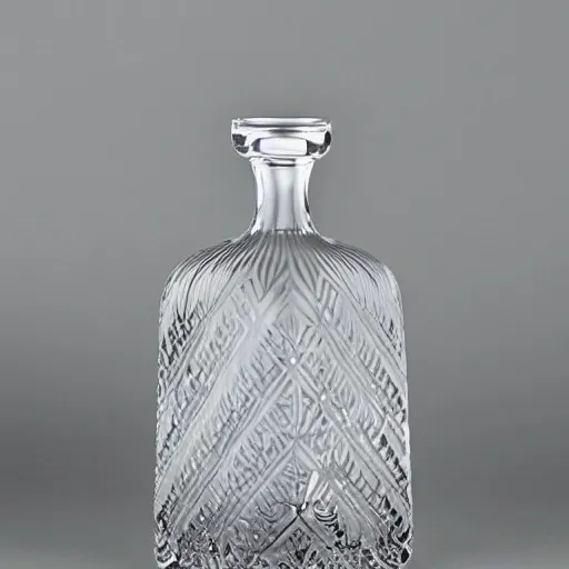 Image similar to a decanter by rene lalique