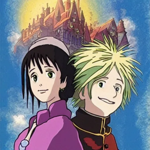 Image similar to howl's moving castle