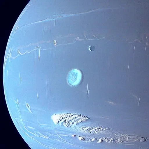 Image similar to ! dream on neptune looking out at vast space panting