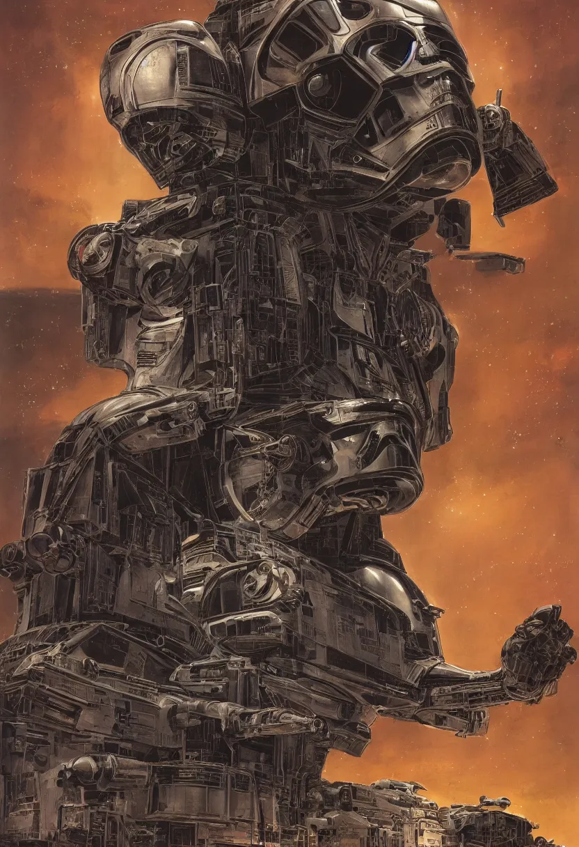 Image similar to star wars posters reinvented by hr giger syd mead yasushi nirasawa, hdr, 8 k, volumetric lighting, dark fantasy style, hyperrealistic, soft lighting, epic visuals, photorealistic, bokeh,