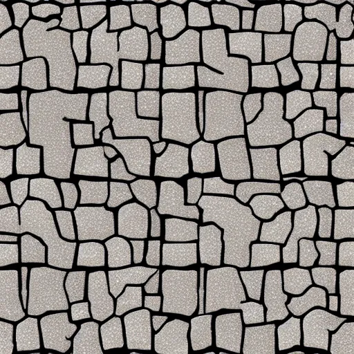 Image similar to a seamless cobblestone texture detailed