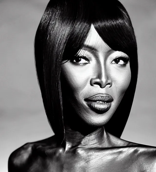 Prompt: la la land unseen film scene starring naomi campbell looking fragile and dressed by some organic cloth from iris van herpen, with stylish makeup. intriguing soft back lighting, geisha tattoo, highly detailed, skin grain detail, photography by paolo roversi, nick knight, helmut newton, avedon, araki