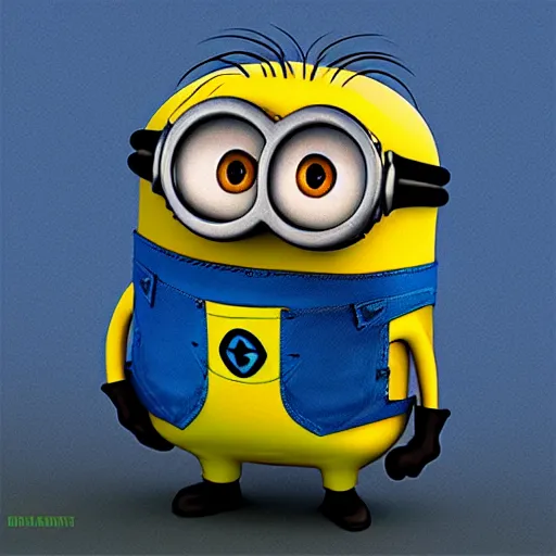 minion, art by denis perfilov, hd | Stable Diffusion | OpenArt