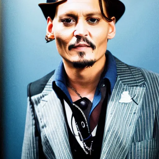 Image similar to Johnny depp as college student