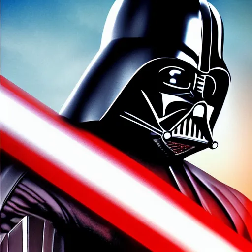 Prompt: Darth Vader as Captain America, highly detailed, 4k HD, hyperdetailed