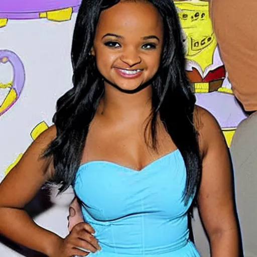 Prompt: kyla pratt and penny proud from proud family