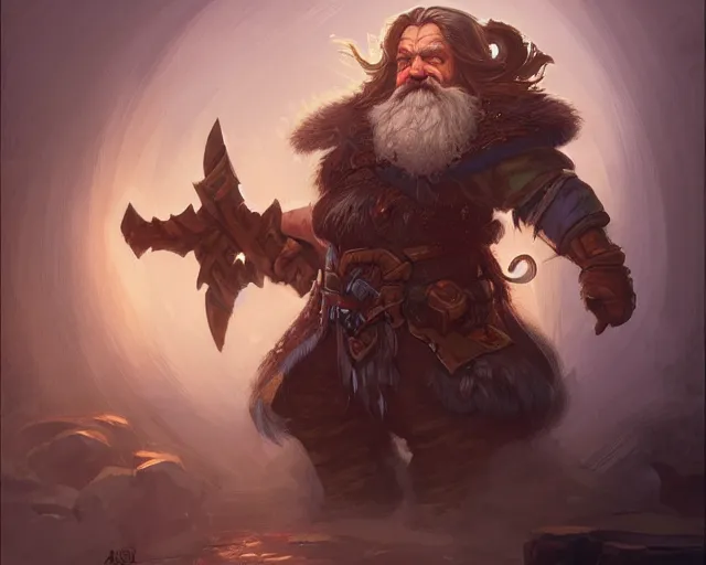 Prompt: dwarf inspecting his axe, deep focus, d & d, fantasy, intricate, elegant, highly detailed, digital painting, artstation, concept art, matte, sharp focus, illustration, hearthstone, art by artgerm and greg rutkowski and alphonse mucha