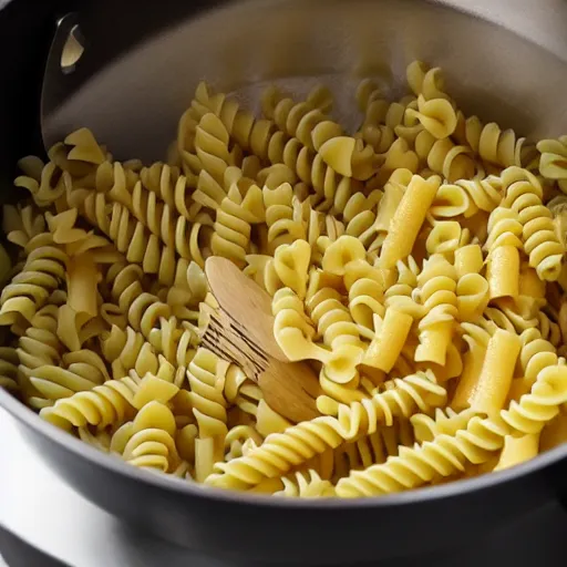 Prompt: ikea instructions on how to boil pasta