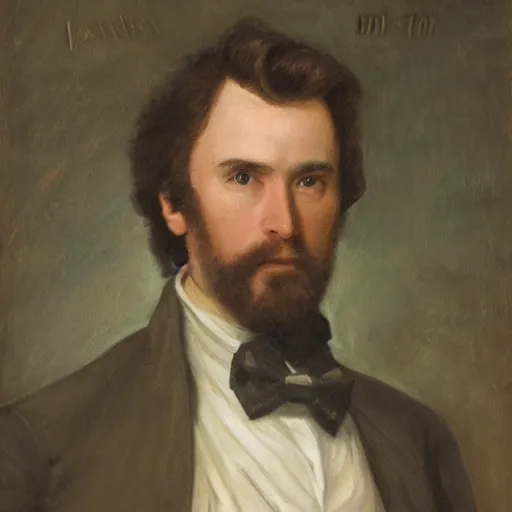 Image similar to a portrait of james barnes