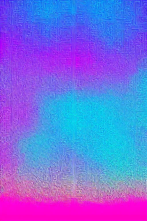 Prompt: retro vaporwave pastelpunk abstract gradient synth visualizer