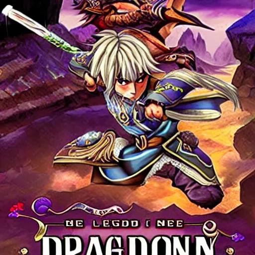 Prompt: the legend of dragoon