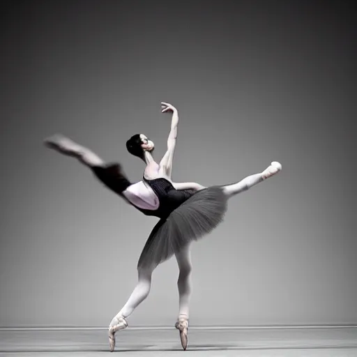 Image similar to ballet photography, motion blur, dreamy