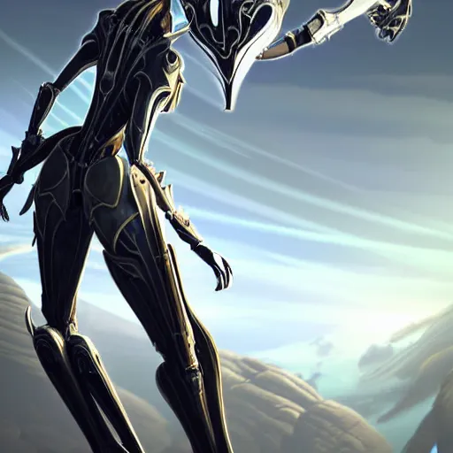 Image similar to highly detailed exquisite warframe fanart, worms eye view, ground bug pov, looking up at a giant 500 foot tall beautiful saryn prime female warframe, as a stunning anthropomorphic robot female dragon, sleek smooth white plated armor, unknowingly standing elegantly over your view, you looking up from the ground between the robotic legs, nothing but a speck to her, detailed legs towering over you, proportionally accurate, anatomically correct, sharp claws, two arms, two legs, robot dragon feet, camera close to the legs and feet, giantess shot, upward shot, ground view shot, leg and thigh shot, epic shot, high quality, captura, realistic, professional digital art, high end digital art, furry art, macro art, giantess art, anthro art, DeviantArt, artstation, Furaffinity, 3D, 8k HD render, epic lighting