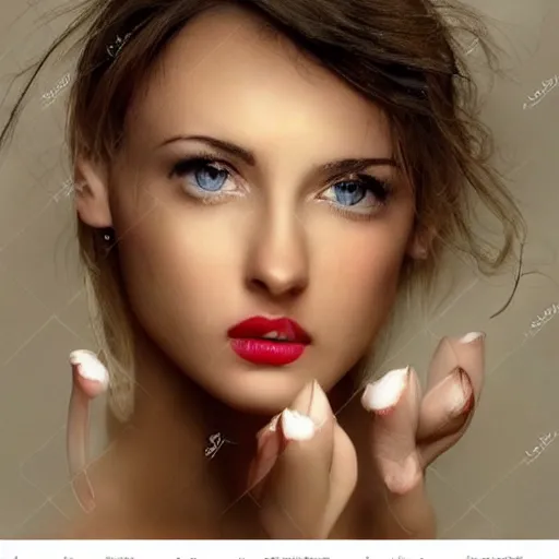 Image similar to beautiful amazing woman which love more men