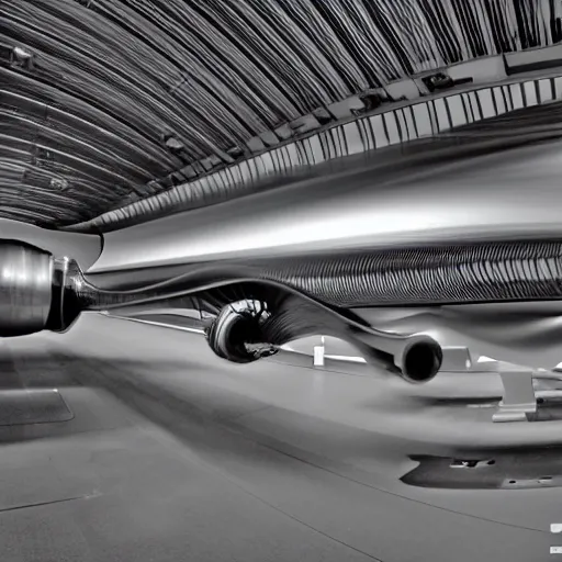 Image similar to research wind tunnel, glenn research center, aerodynamics, industrial photo, insane details, 3 d high definition, photorealistic, high resolution, hdr, hyper detailed, insane details, micro details