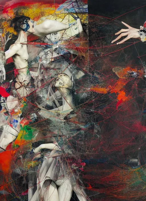 Prompt: entropy is the natural order of the universe. i simply catalyze the process, a brutalist designed, gothic, rich deep colours, painted by francis bacon, adrian ghenie, james jean and petra cortright, part by gerhard richter, part by takato yamamoto. 8 k masterpiece.