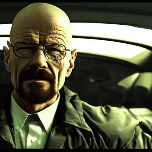 Prompt: walter white as venom