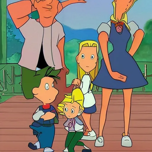 Prompt: hey arnold in disney style