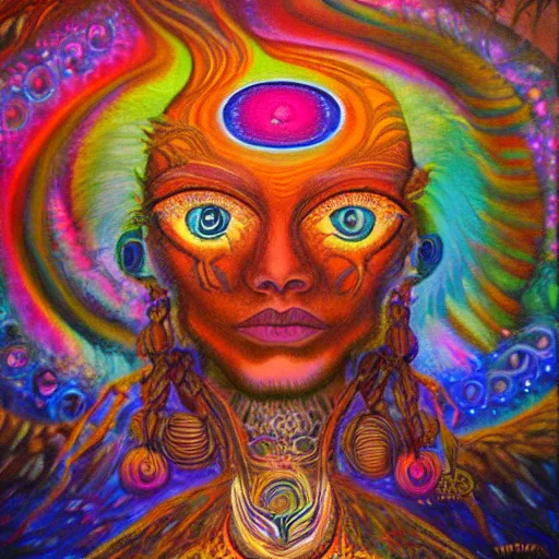 Image similar to 8k ayahuasca visionary art, award winning visionary oil painting