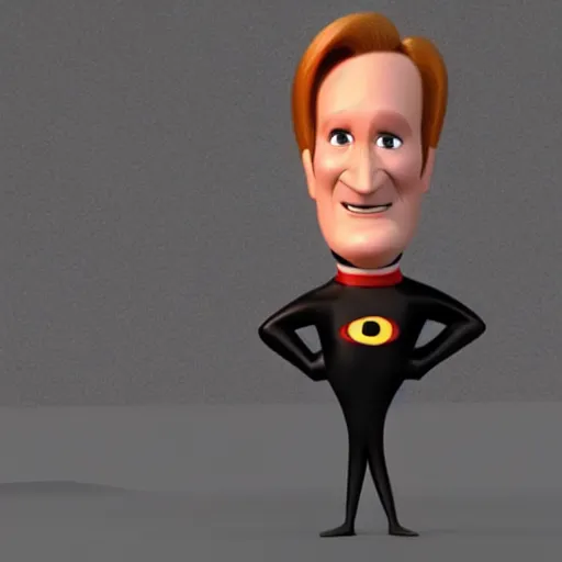 Prompt: bill maher in the incredibles ( 2 0 0 4 ), 3 d render, pixar,