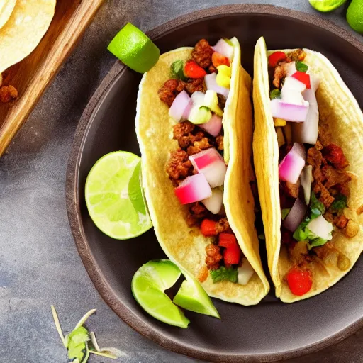 Image similar to photo of delicous tacos