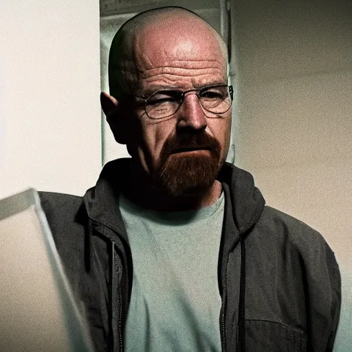 Image similar to among us crewmate in breaking bad