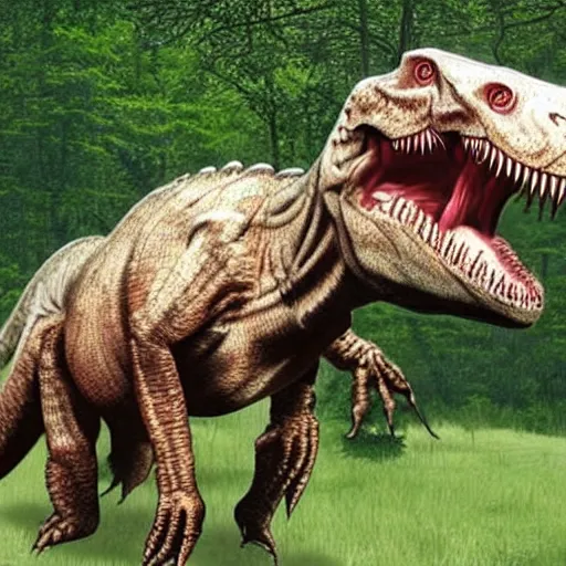 Image similar to tyrannosaurus rex