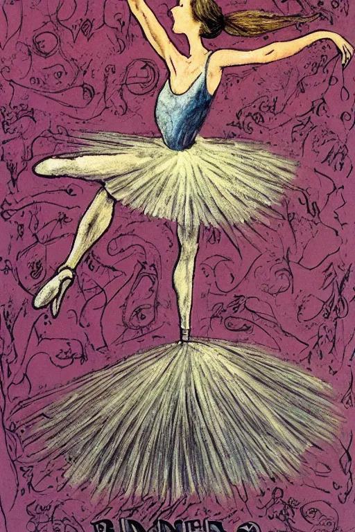 Image similar to ballerina by clive barker