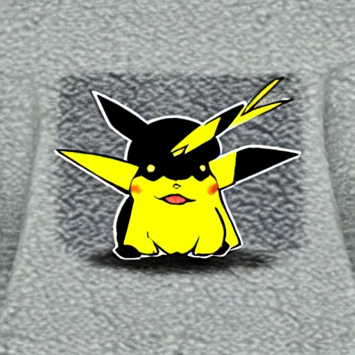 Image similar to a cross between pikachu, and onyx