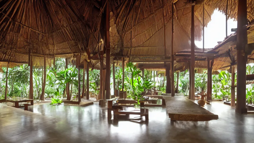 Image similar to bali interior indoor architecture