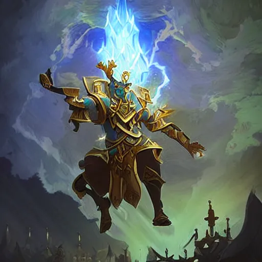 Prompt: glowing king's scroll paper floating in the air, epic fantasy art, in the style of hearthstone artwork